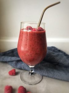 Hallonsmoothie