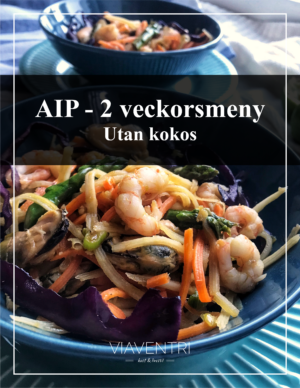 AIP 2-veckorsmeny utan kokos <strong>E-bok</strong>