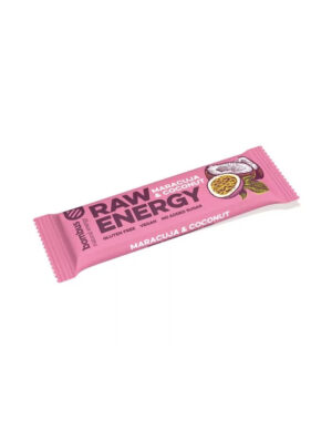 Raw Energy bar Passionsfrukt & Kokos, Bombus 50g