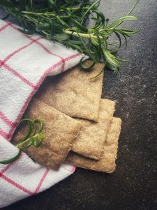 Grönbananmjöl knäckebröd