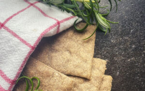 Grönbananmjöl knäckebröd