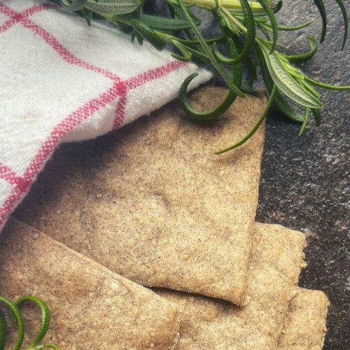 Grönbananmjöl knäckebröd