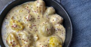 Senapsstuvad brysselkol