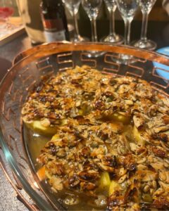 Ananas med frötosca