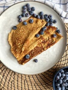 Sötpotatismjöl pannkakor