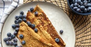 Sötpotatismjöl pannkakor
